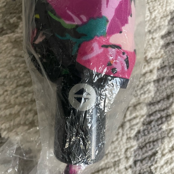 Vera Bradley Floral Umbrella with Pink and Yellow Accents - Picture 5 of 8